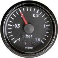 VDO ukazatel tlaku turba  -1,0  až  +1,5 bar